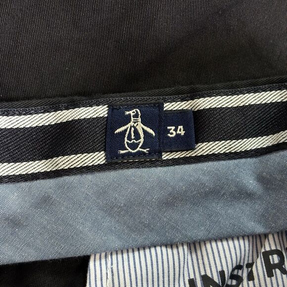 Lot of 3 Penguin Premium Slim Fit Stretch Golf Chino 8" Shorts Men's Size 34 - Picture 11 of 14